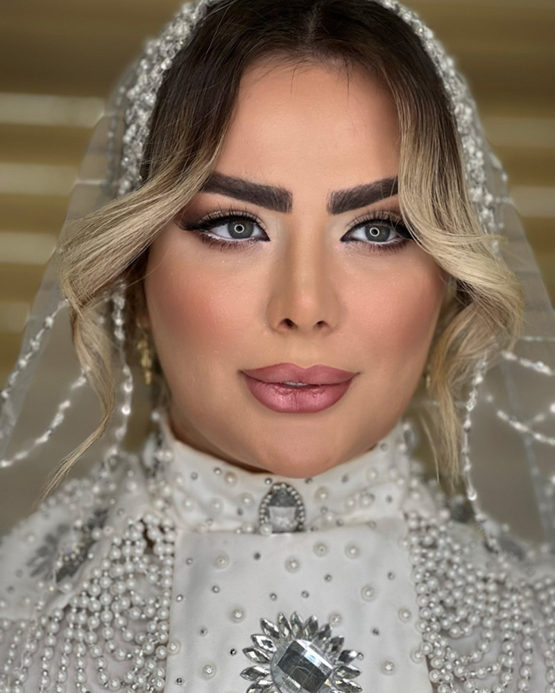 آموزش آرایش عروس